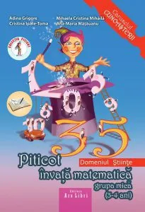 Piticot învață matematică 3-4 ani de Adina Grigore