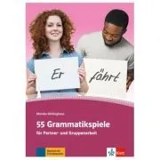 55 Grammatikspiele für Partner- und Gruppenarbeit, Kopiervorlagen de Monika Rehlinghaus