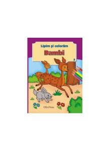 Bambi. Lipim și colorăm nr. 3