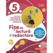 Fise de lectura si redactare. Clasa a 5-a de Cristina Cergan