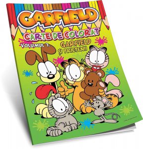 Garfield. Carte de colorat - Garfield si prietenii. Vol. 7
