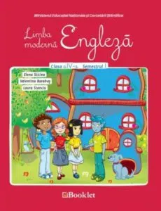 Limba engleza - manual cls a 4a, sem 1 + CD de Elena Sticlea