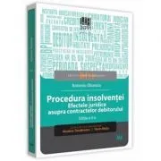 Procedura insolventei. Efectele juridice asupra contractelor debitorului. Editia a 2-a de Cozmin-Antoniu Obancia