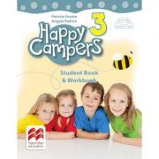 Happy Campers 3. Student’s Book and Workbook. Clasa a III-a