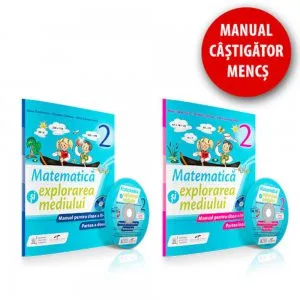 Matematica si explorarea mediului clasa a II-a. Manual + CD (2 volume) de Alina Carmen Birta