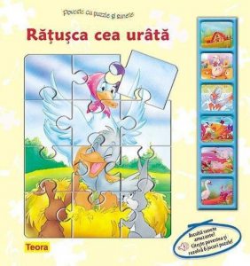 Poveste cu puzzle si sunete - Ratusca cea urata