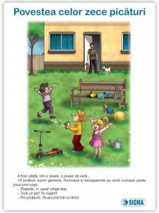 Povestea celor 10 picaturi. Carte uriasa. Clasa pregatitoare. Semestrul I
