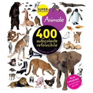 Animale. 400 de autocolante refolosibile