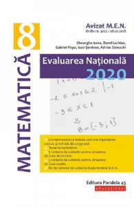 Evaluarea Nationala 2020. Matematica