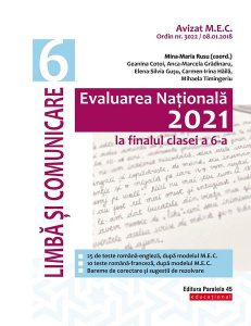 Evaluarea Națională 2021 la finalul clasei a VI-a. Limbă și comunicare