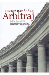 Revista romana de arbitraj Nr.1 Ianuarie-Martie 2022