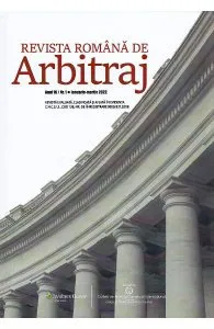 Revista romana de arbitraj Nr.1 Ianuarie-Martie 2022