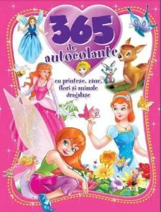 365 de autocolante cu printese, zane, flori si animale dragalase