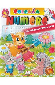 Coloram numere. Invatam sa scriem cifre