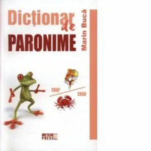 Dictionar de paronime de Marin Buca