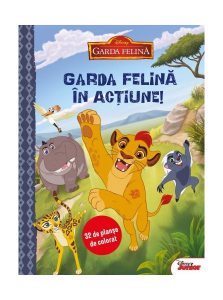 Disney. Garda felină în acțiune. (32 de planşe de colorat)