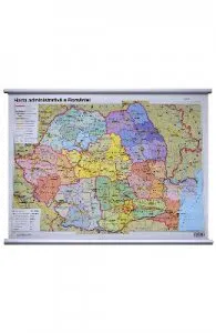 Harta administrativa a Romaniei
