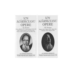 Ion Agârbiceanu. Opere (Vol. VII VIII). Romane de Ion Agarbiceanu