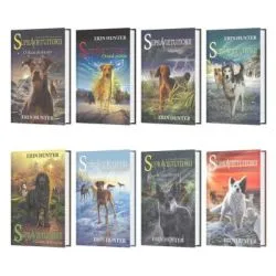 Pachet format din 8 titluri Supravietuitorii Orasul pustiu, Caderea Intunericului de Autorul Erin Hunter de Erin Hunter