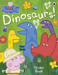 Peppa Pig: Dinosaurs! Sticker Book de Mark Baker