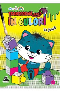 Transforma apa in culori. La joaca