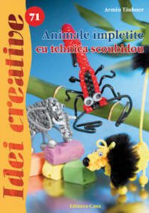 Animale impletite cu tehnica scoubidou - Idei creative 71