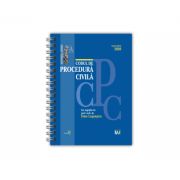 Codul de procedura civila Septembrie 2020. EDITIE SPIRALATA, tiparita pe hartie alba