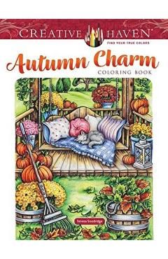 Creative Haven Autumn Charm Coloring Book
