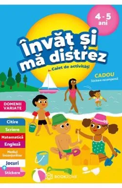 Invat si ma distrez 4-5 ani de Stephanie Grison