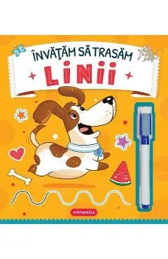 Invatam sa trasam linii de Autor Anonim