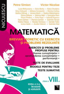 Matematica. Breviar teoretic cu exercitii si probleme rezolvate, clasa a VIII-a