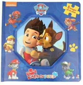 Paw Patrol. Prima mea carte cu puzzle