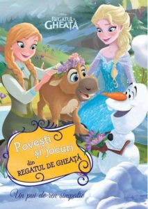 Regatul de Gheata - Povesti si jocuri din Regatul de gheata. Un pui de ren simpatic