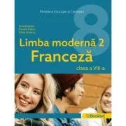 Manual Limba Moderna 2 Franceza clasa a 8-a MN10 de Gina Belabed