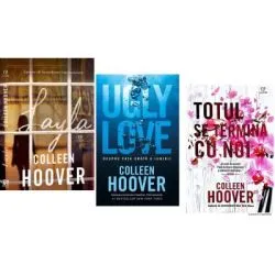 Pachet 3 carti Layla, Ugly Love si Totul se termina cu noi de Colleen Hoover