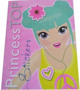 Princess TOP - Stickers (galben)