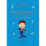 Studiul pozitiilor la vioara. Pozitia 1, caietul 2
