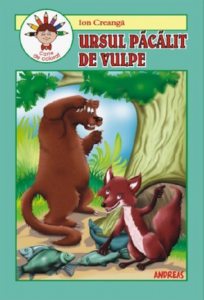 Ursul pacalit de vulpe - carte de colorat
