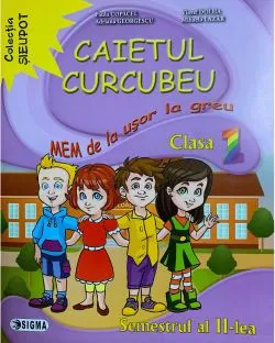 Caietul Curcubeu. Clasa I. Semestrul al II-lea de Adriana Georgescu