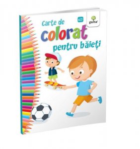 Carte de colorat pentru baietei