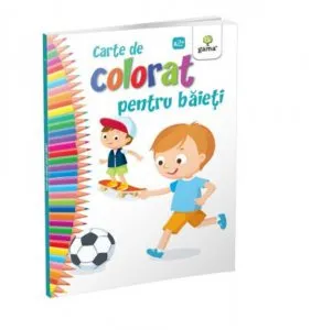 Carte de colorat pentru baietei