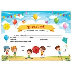 Diploma de absolvire a clasei pregatitoare (DZC02) de Diploma Scolara