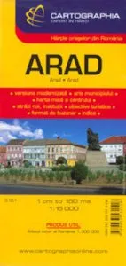 Harta turistica - Arad