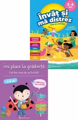 Imi place la gradinita   Invat si ma distrez (3-4 ani) de Brigitte Salinas