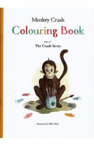 Monkey Crush. Colouring Book