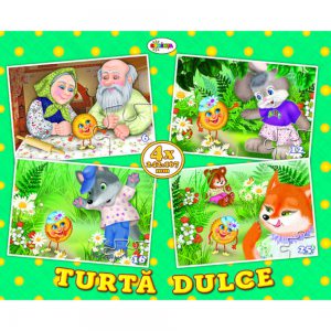Puzzle - turta dulce (4 imagini - 59 de piese)