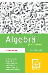 Algebra pentru liceu de Memorator