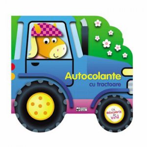 Autocolante cu tractoare. Construieste vehicule