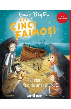 Cei cinci fug de acasa. Seria Cei cinci faimosi Vol.3