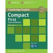 Compact First Teacher's Book de Peter May